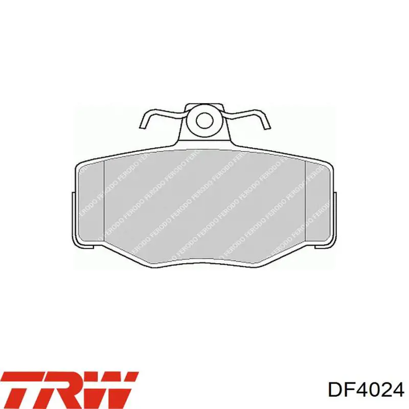 Купити DF4024 TRW Ротор гальмівний