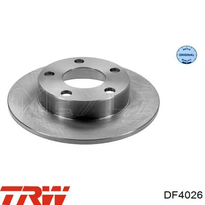 Купити DF4026 TRW Диск заднього гальма