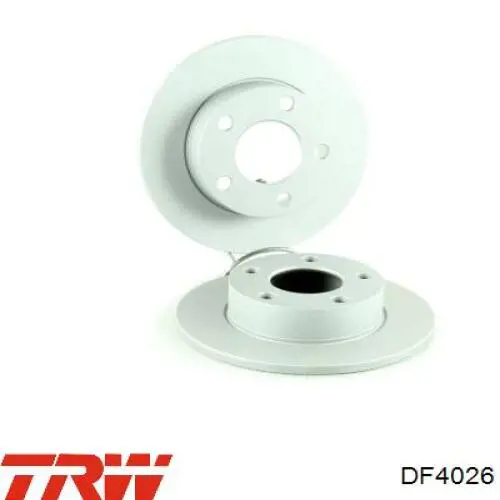 Гальмівні диски DF4026 TRW