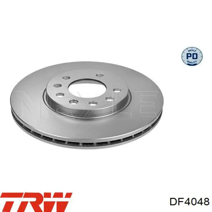 Диск гальмівний передній TRW DF4048