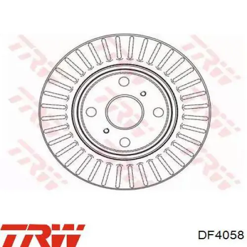 986478585 Bosch Гальмо дискове переднє