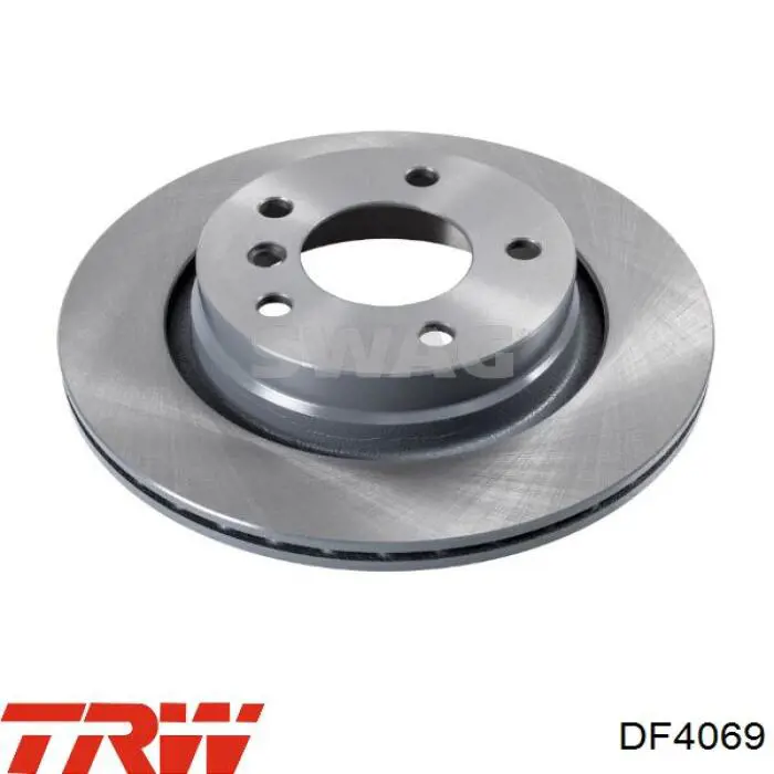 Купити DF4069 TRW Диск заднього гальма