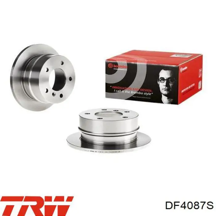 Гальмівні диски DF4087S TRW
