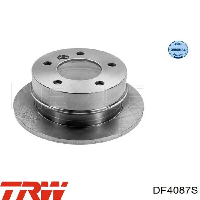 Купити DF4087S TRW Диск заднього гальма