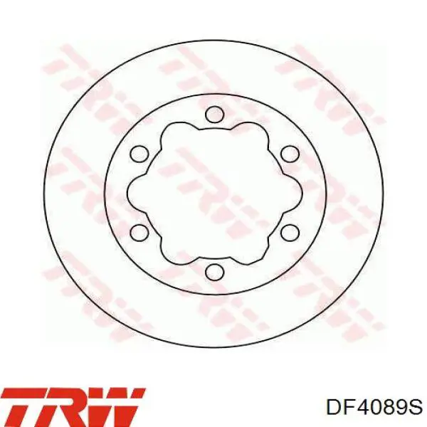 Задні дискові гальма TRW DF4089S ціна, від 46.31 USD