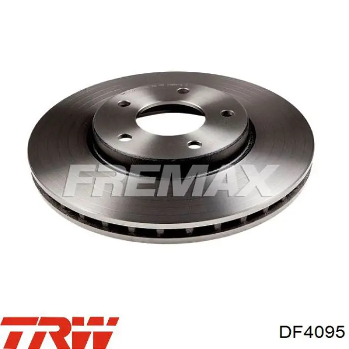 Диск переднього гальма TRW DF4095 ціна, від 73.64 USD