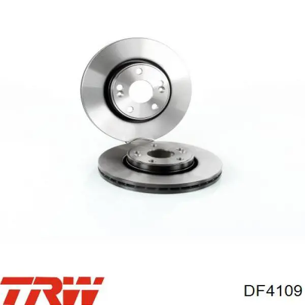 Гальмівні диски передні DF4109 TRW