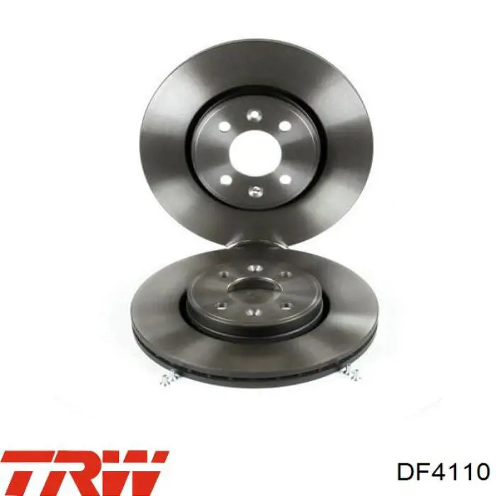 DF4110 TRW диск гальмівний передній