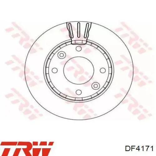 Купити DF4171 TRW Ротор гальмівний