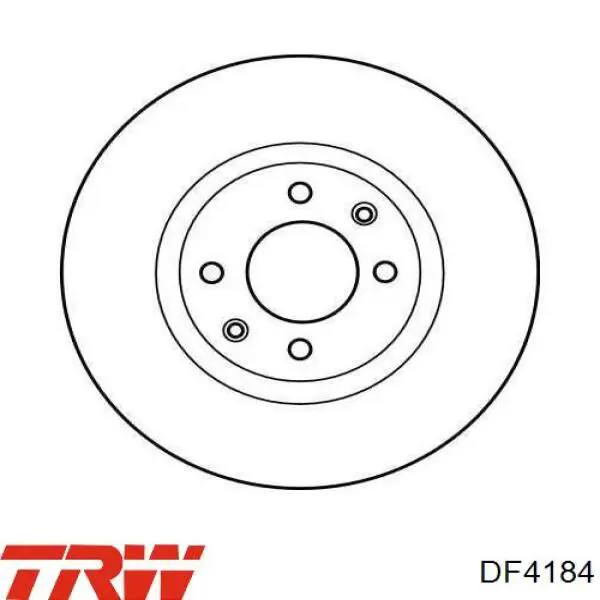 Купити DF4184 TRW Ротор гальмівний