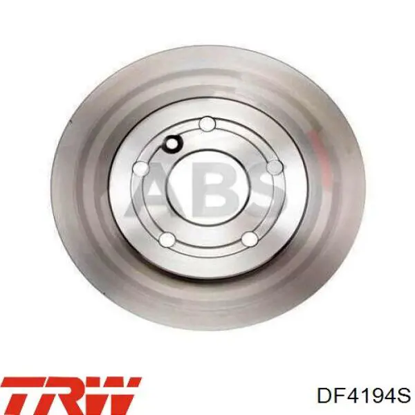 Диск гальмівний передній TRW DF4194S