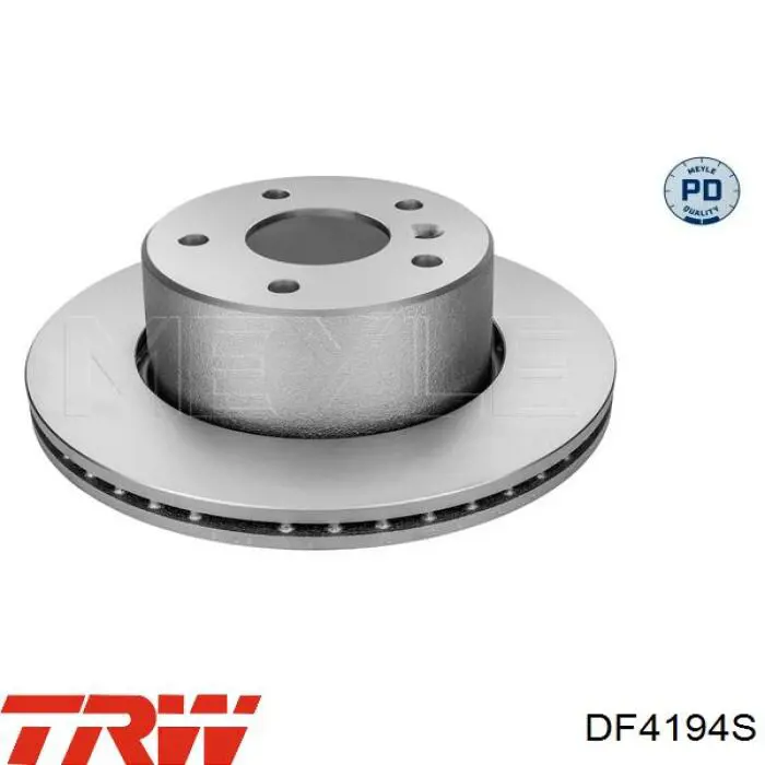 Диск переднього гальма TRW DF4194S ціна, від 54.34 USD