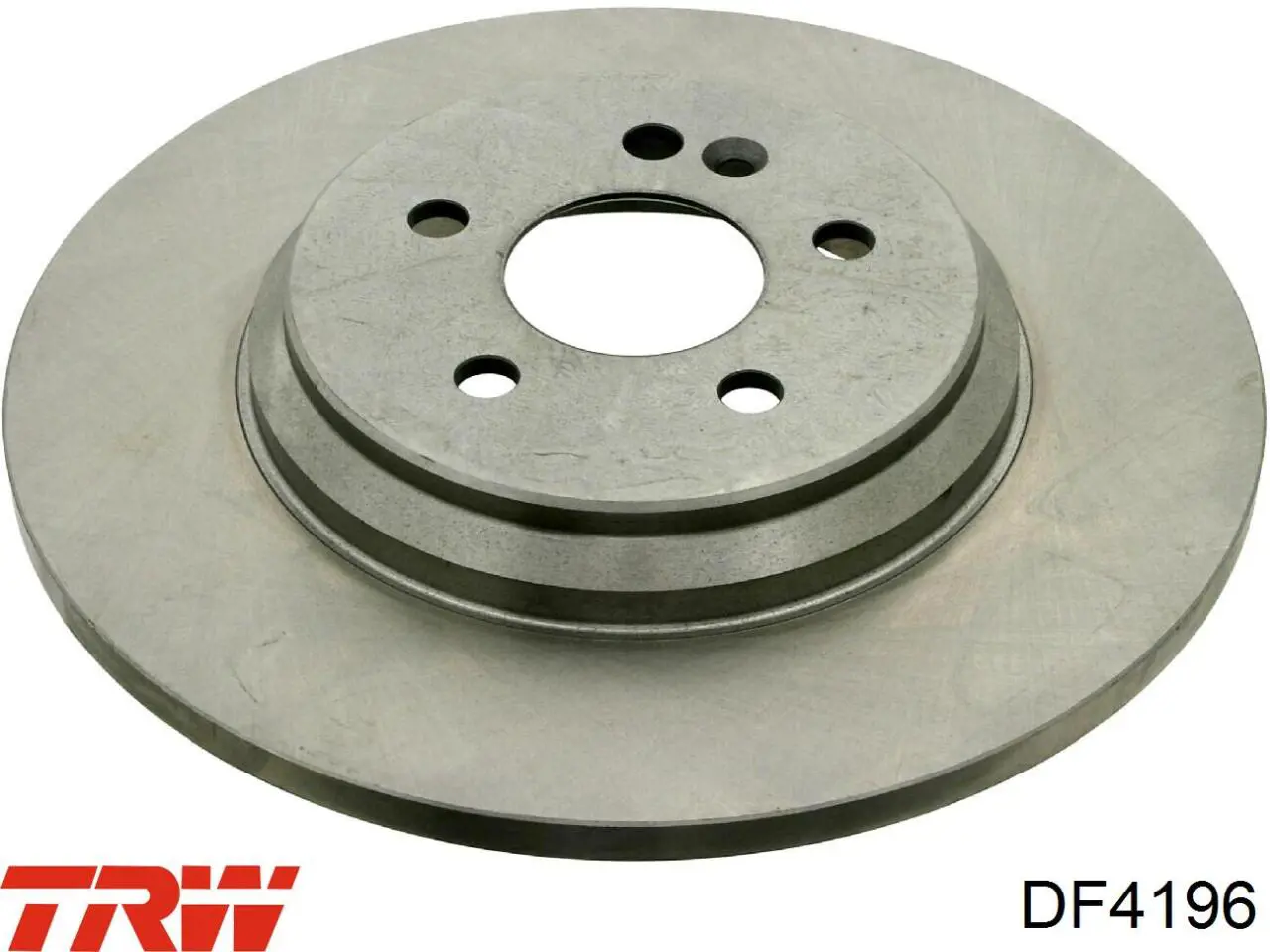 DF4196 TRW диск гальмівний задній