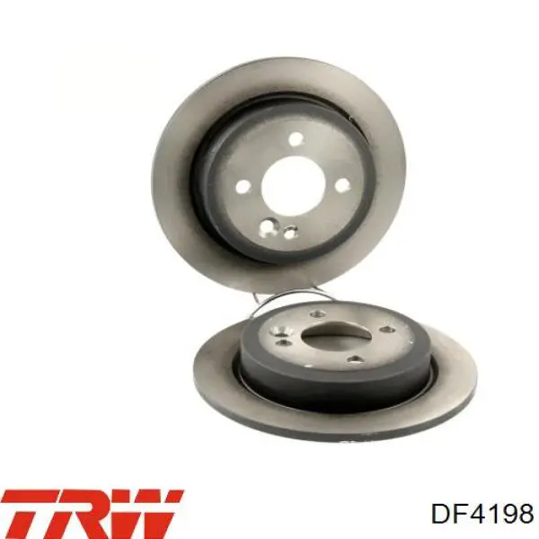 Гальмівні диски DF4198 TRW