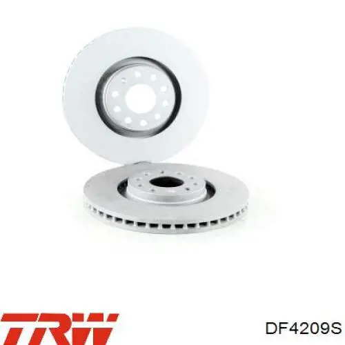 Гальмівні диски передні DF4209S TRW