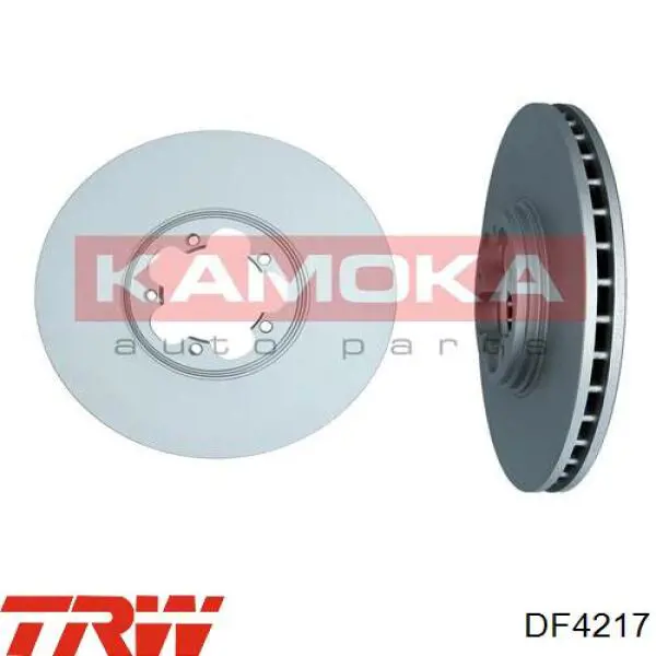 Диск переднього гальма TRW DF4217 ціна, від 41.10 USD
