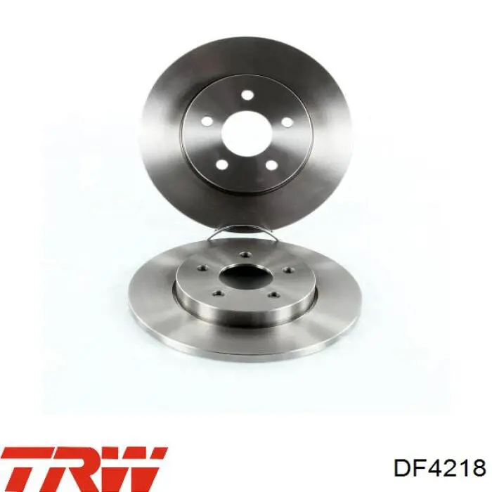DF4218 TRW диск гальмівний задній
