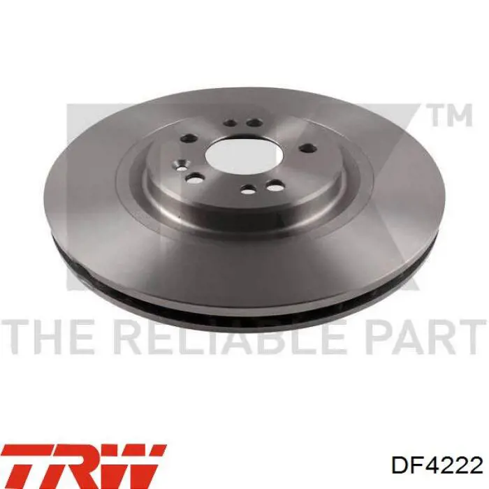 Диск переднього гальма TRW DF4222 ціна, від 74.99 USD
