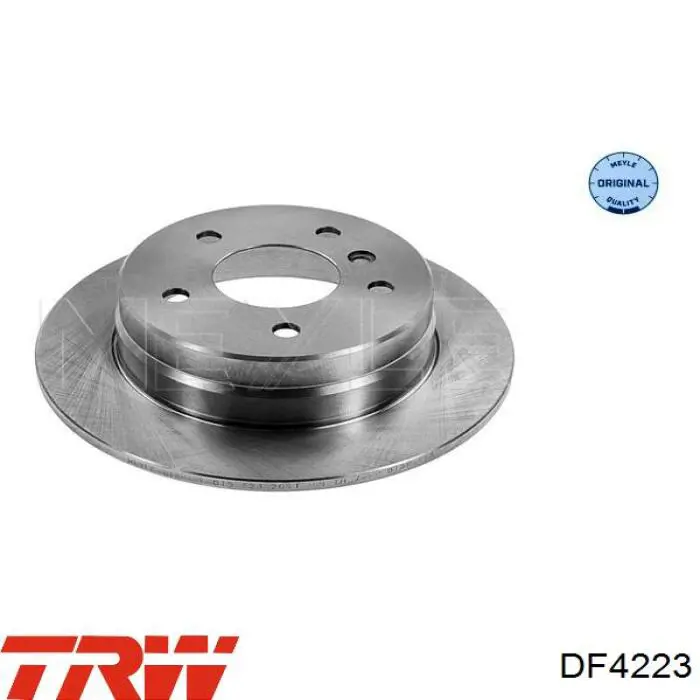 Купити DF4223 TRW Диск заднього гальма
