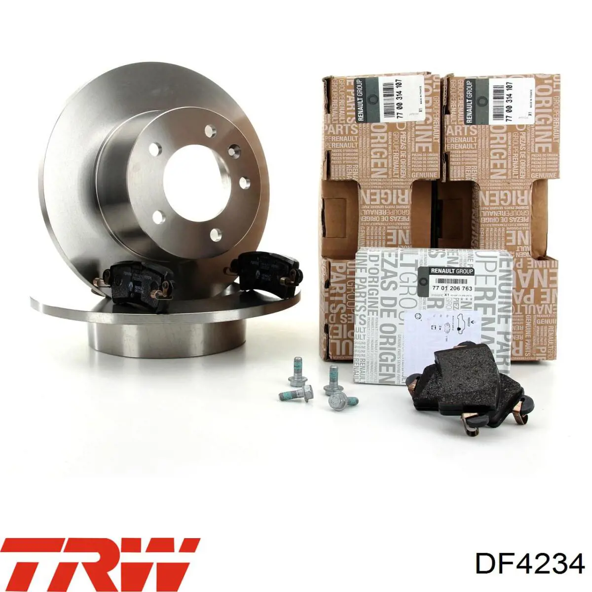 Гальмівні диски DF4234 TRW