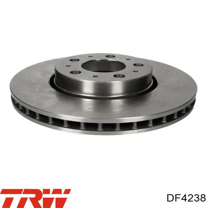 DF4238 TRW диск гальмівний передній