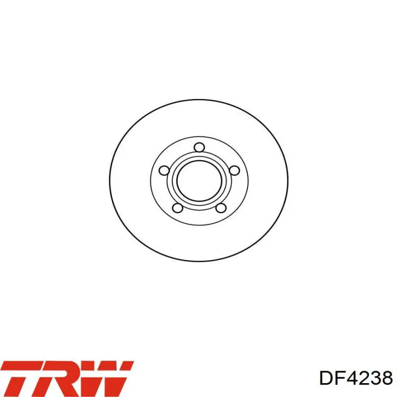 Купити DF4238 TRW Ротор гальмівний