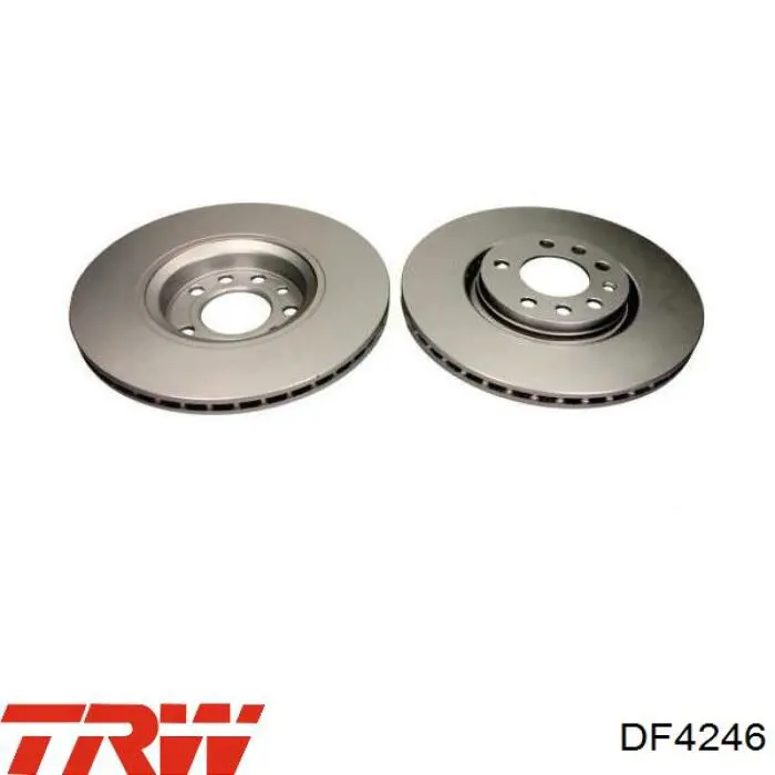 Диск переднього гальма TRW DF4246 ціна, від 50.84 USD