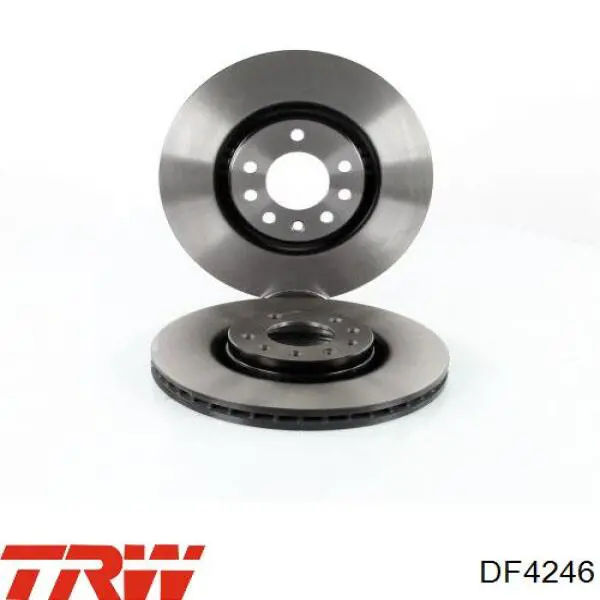 Диск гальмівний передній TRW DF4246