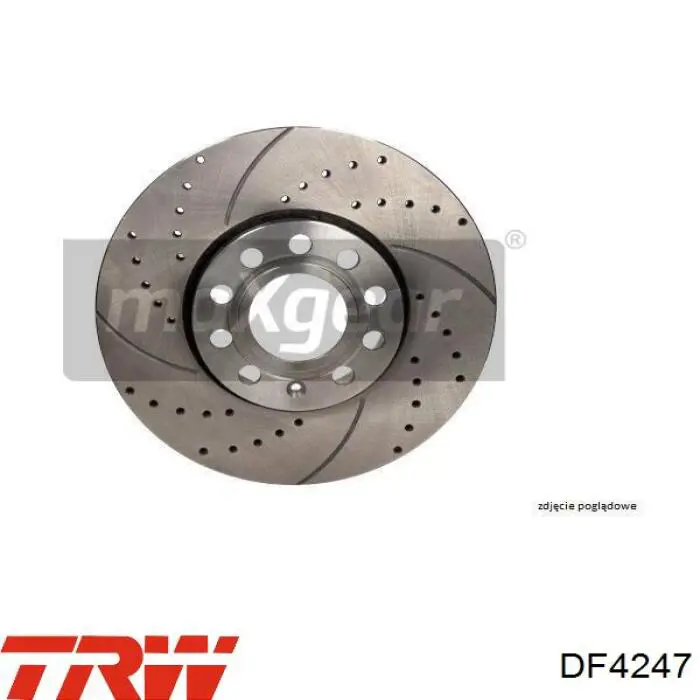 Гальмівні диски DF4247 TRW