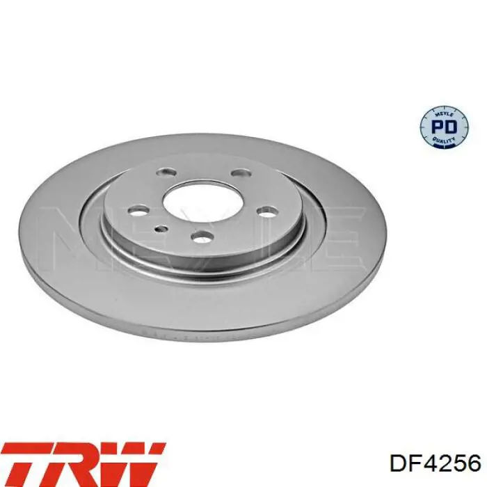 Диск гальмівний задній TRW DF4256