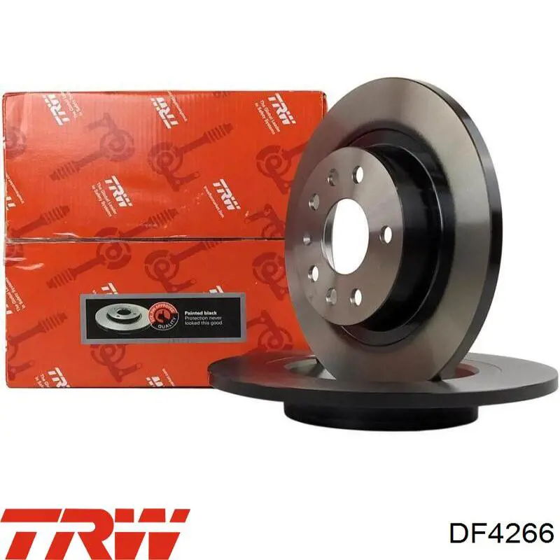 DF4266 TRW диск гальмівний задній