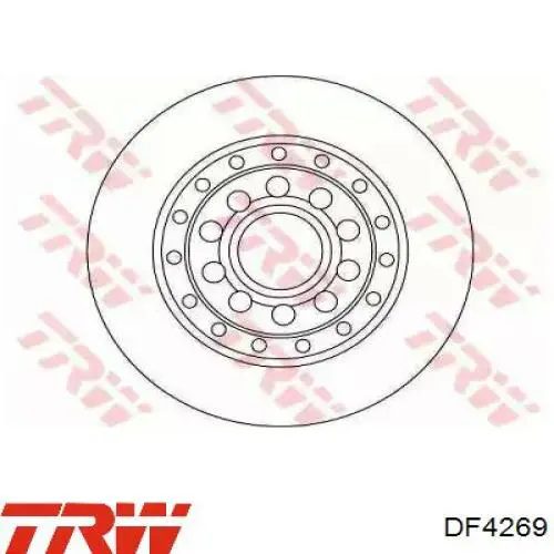 Гальмівні диски DF4269 TRW