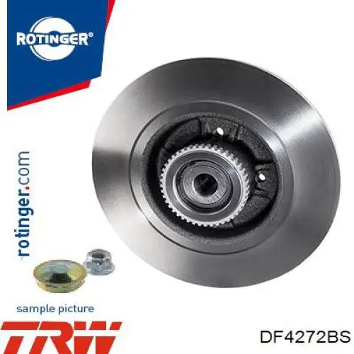 Гальмівні диски DF4272BS TRW