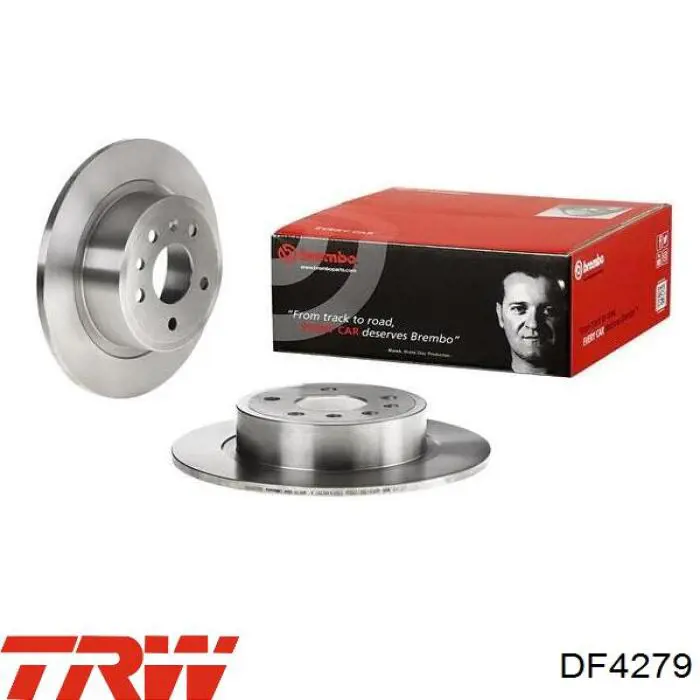 Задні дискові гальма TRW DF4279 ціна, від 34.90 USD