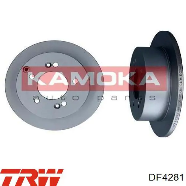 Гальмівні диски DF4281 TRW