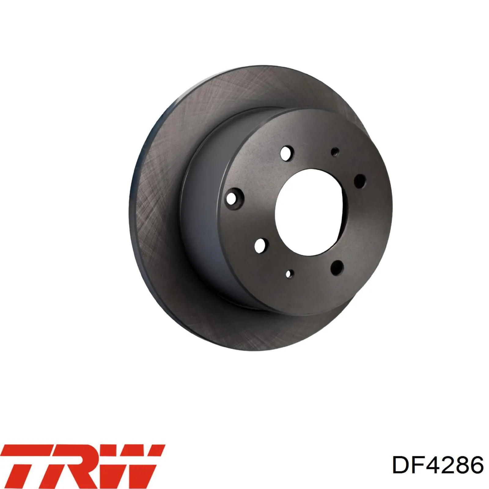 Диск гальмівний задній TRW DF4286