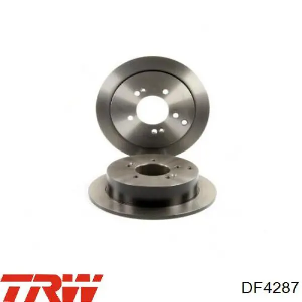 Диск гальмівний задній TRW DF4287