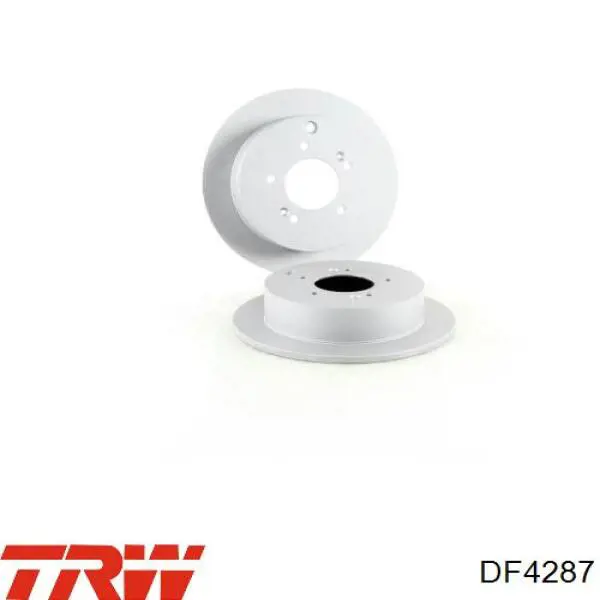 Гальмівні диски DF4287 TRW