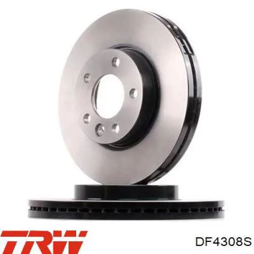 DF4308S TRW диск гальмівний передній