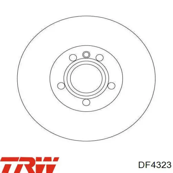 Купити DF4323 TRW Ротор гальмівний