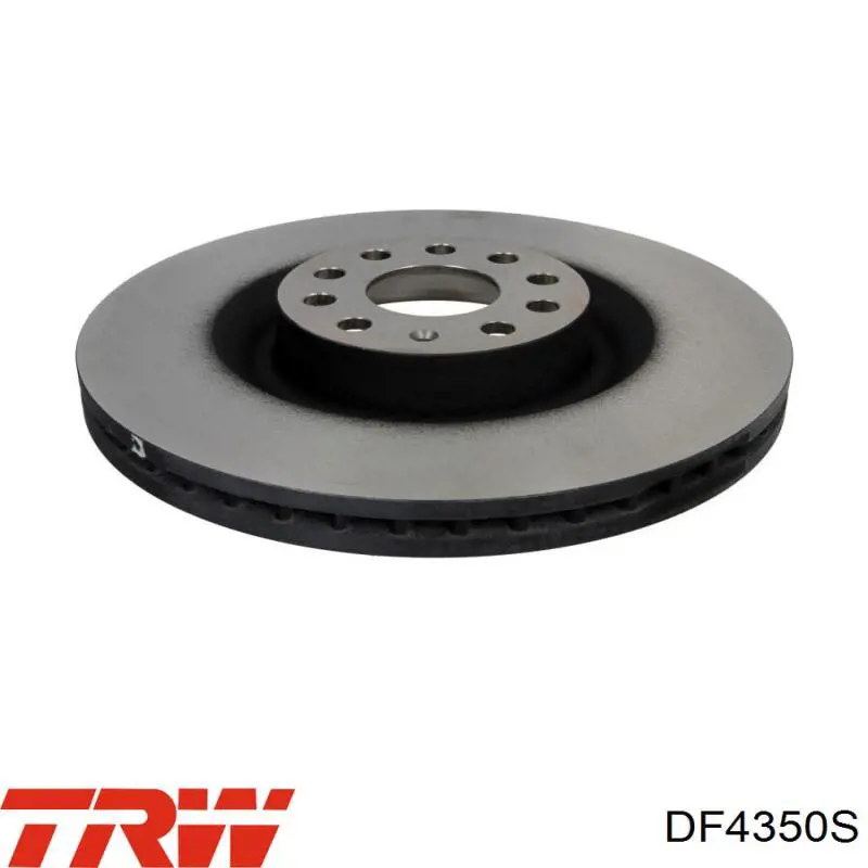 DF4350S TRW диск гальмівний передній
