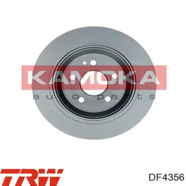 Диск гальмівний задній TRW DF4356