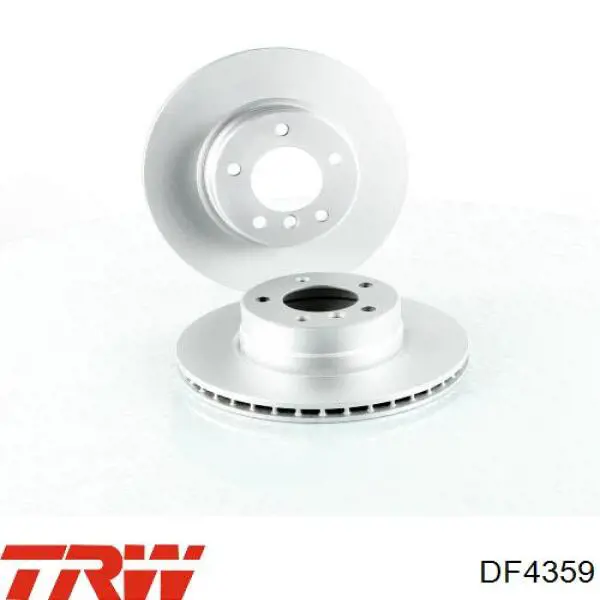 Диск гальмівний передній TRW DF4359