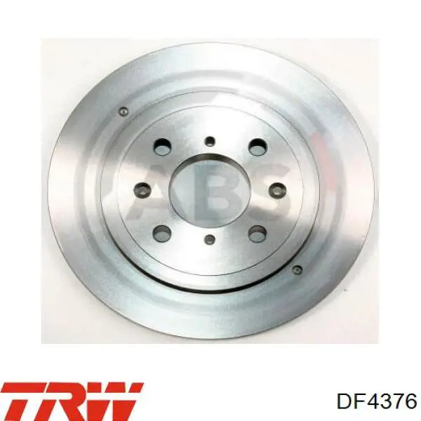 Диск гальмівний передній TRW DF4376