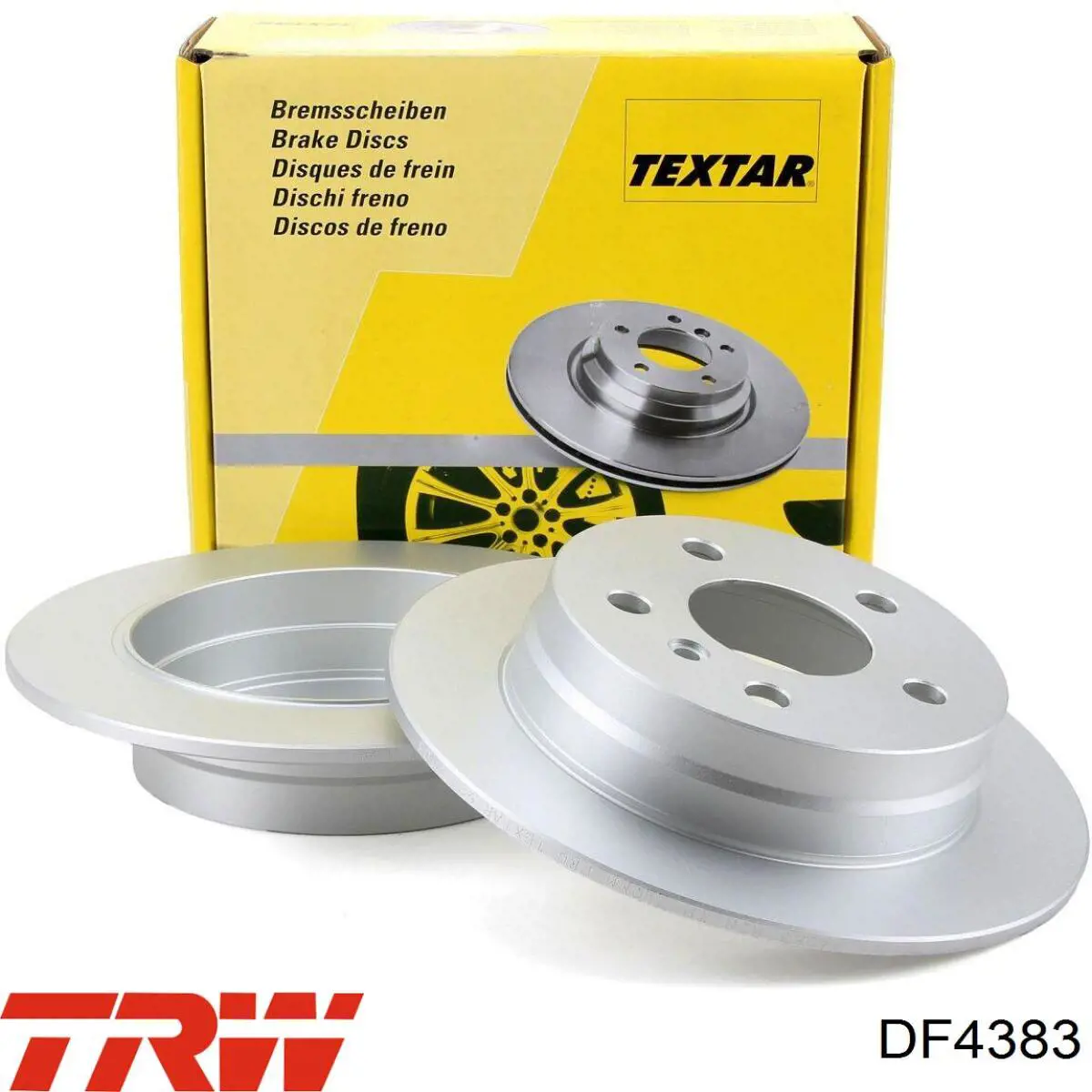 Диск переднього гальма TRW DF4383 ціна, від 34.27 USD