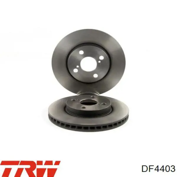 Диск переднього гальма TRW DF4403 ціна, від 46.74 USD