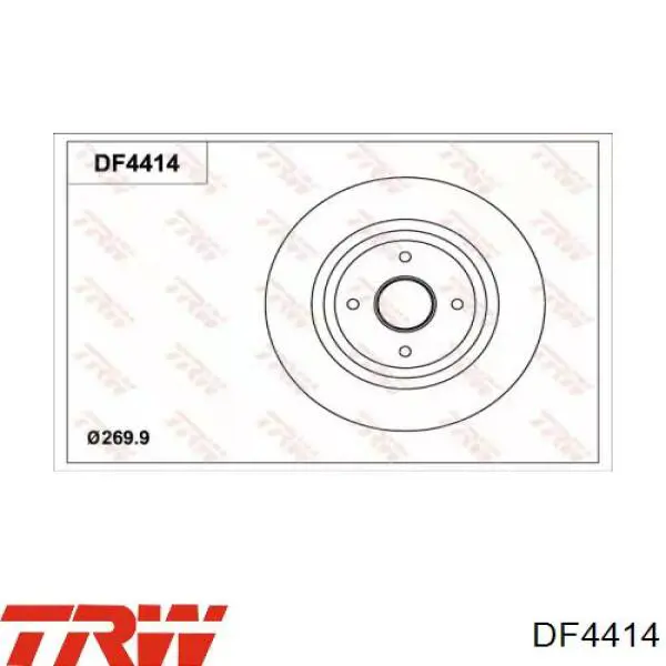 Купити QD3129 Quaro Диск заднього гальма