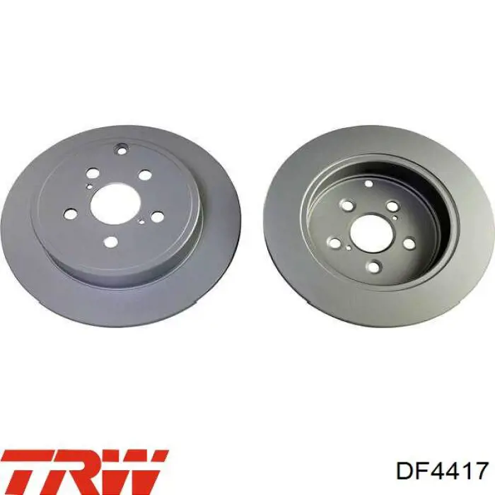 Гальмівні диски DF4417 TRW