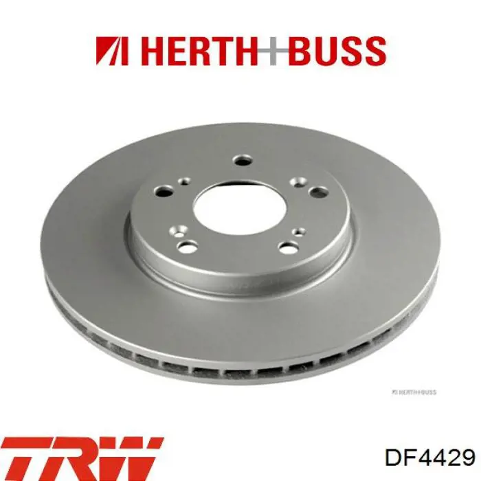Диск гальмівний передній TRW DF4429