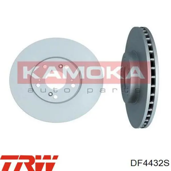 Диск переднього гальма TRW DF4432S ціна, від 51.11 USD